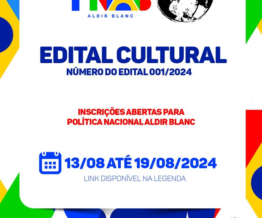 Edital de Chamamento Público Cultura em Ação