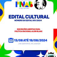 Edital de Chamamento Público Cultura em Ação