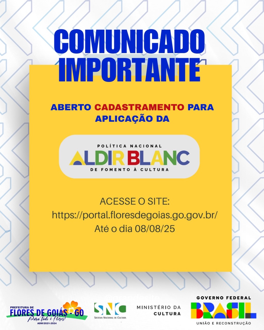 CADASTRAMENTO FLORES DE GOIÁS CICLO 2