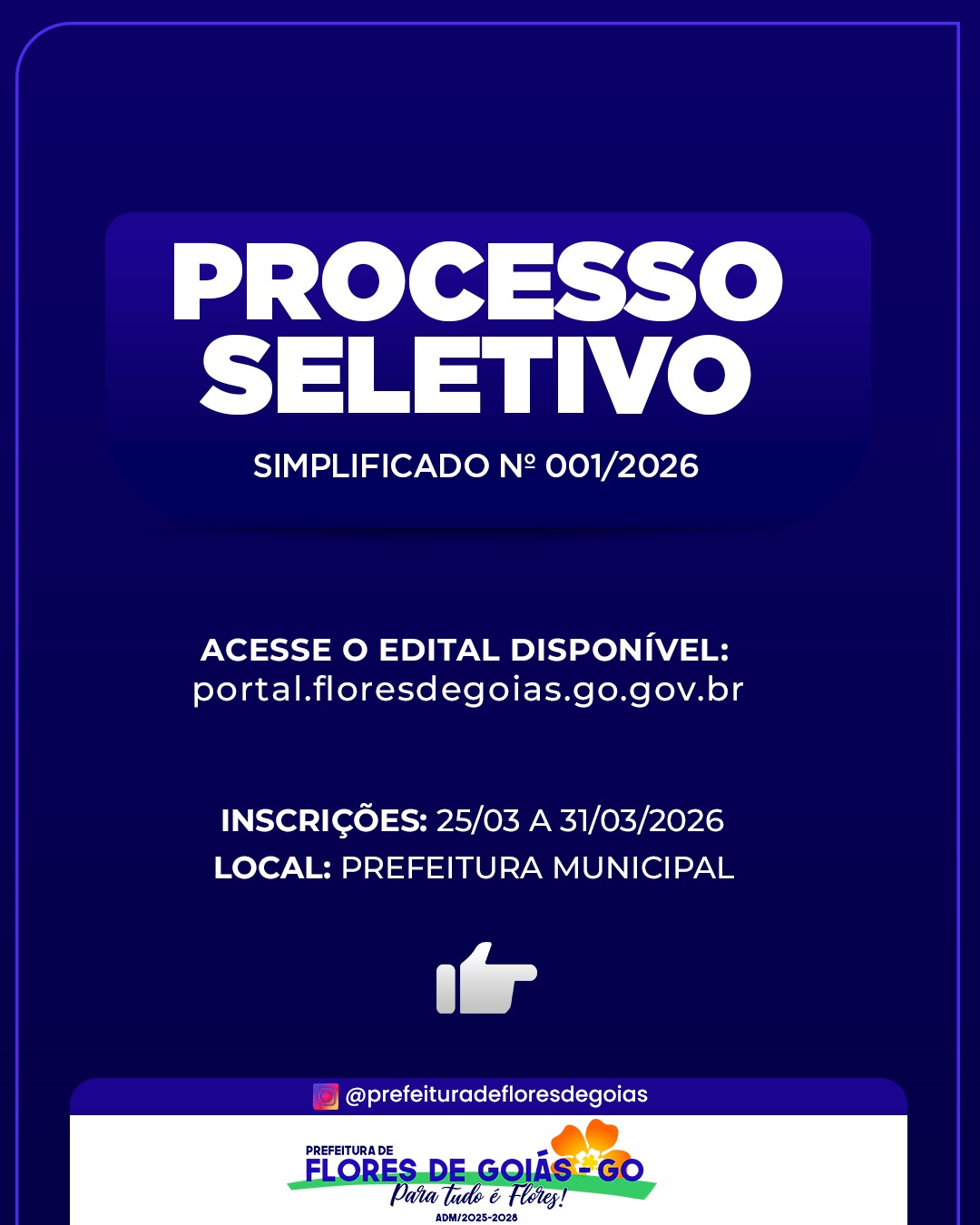 Resultado Preliminar – Processo Seletivo 001/2026